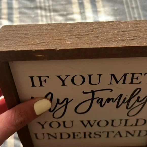 Family 4x4 Wooden Frame - Picture 4 of 4